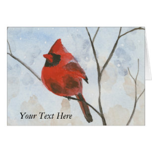 Cardinal Greeting Card