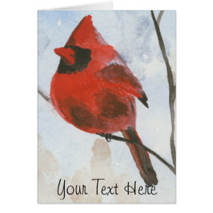 Cardinal Greeting Card