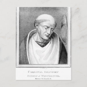 Cardinal Henry Beaufort, Bishop of Winchester Postcard