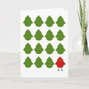 Cardinal Holiday Card