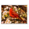 Cardinal in Apple Blossoms