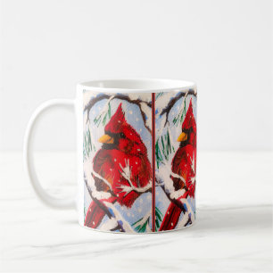 Cardinal in Red Cup