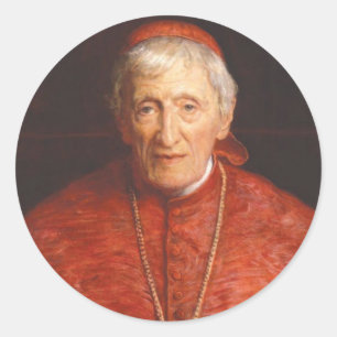 Cardinal John Henry Newman Catholic Saint Classic Round Sticker
