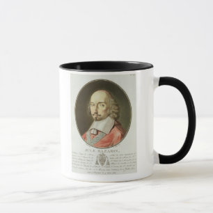 Cardinal Jules Mazarin (1602-61) from 'Portraits d Mug