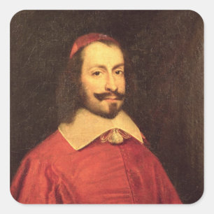 Cardinal Jules Mazarin Square Sticker