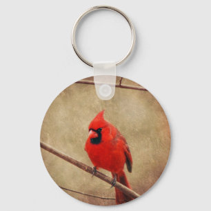 Cardinal Key Ring