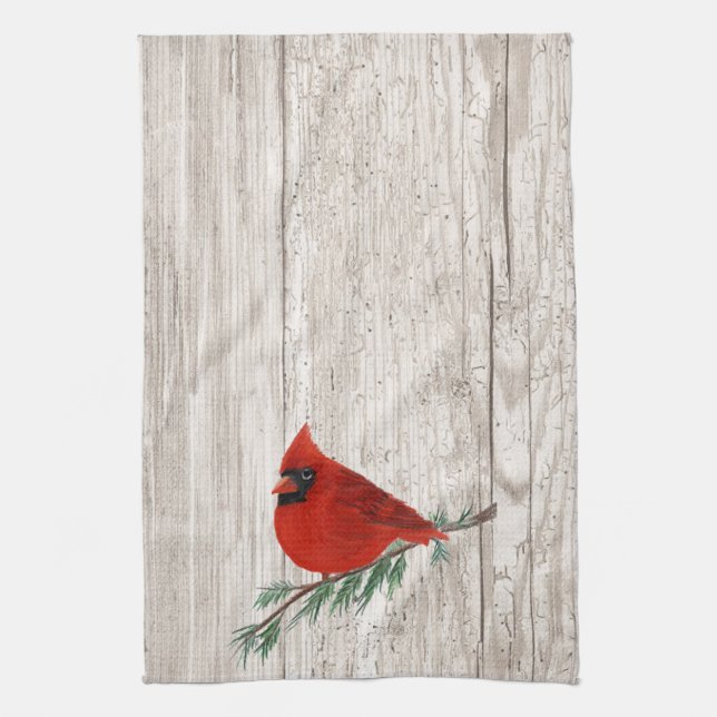 Cardinal Kitchen Towel (Vertical)