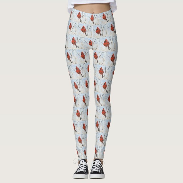 Cardinal Leggings (Front)