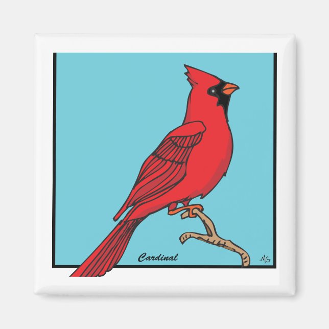 CARDINAL MAGNET (Front)