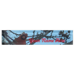Cardinal nameplate