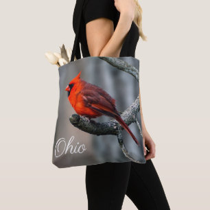 Cardinal Ohio Tote Bag