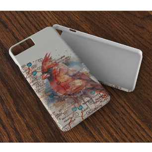Cardinal on Virginia Road Map iPhone 11 Case