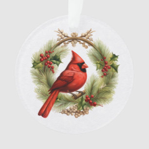 Cardinal Ornament