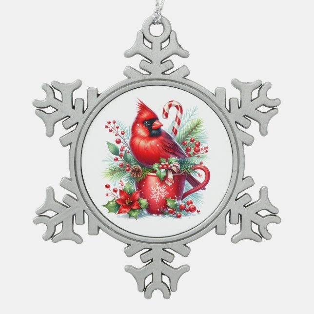 Cardinal Ornament (Front)