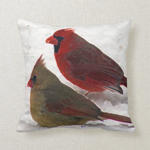 Cardinal Pair Pillow