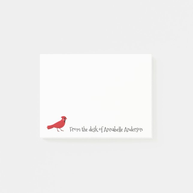 Cardinal Personalise Post-it Notes (Front)
