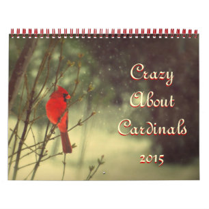 Cardinal Photo 2015 Calendar