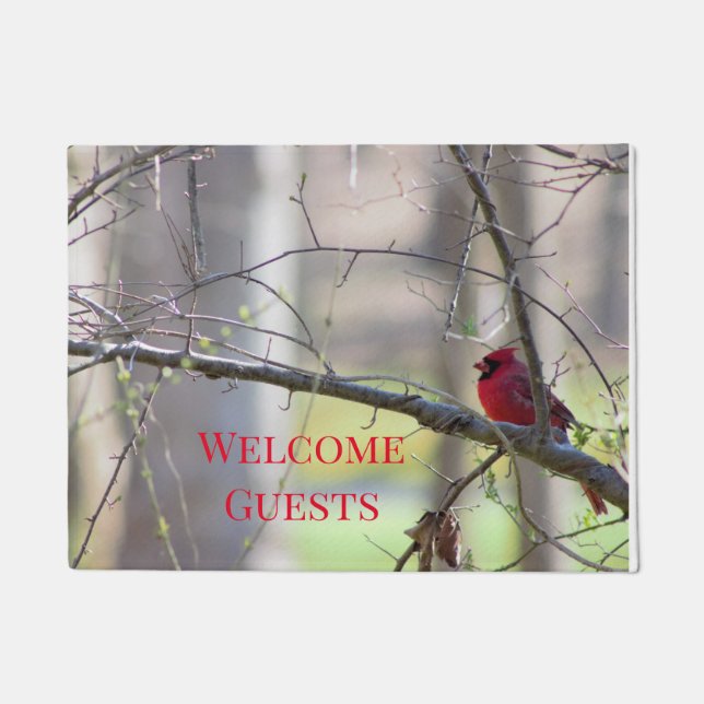 Cardinal Photo Doormat (Front)