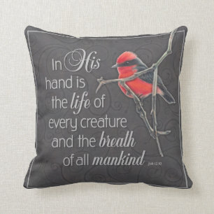 Cardinal Pillow
