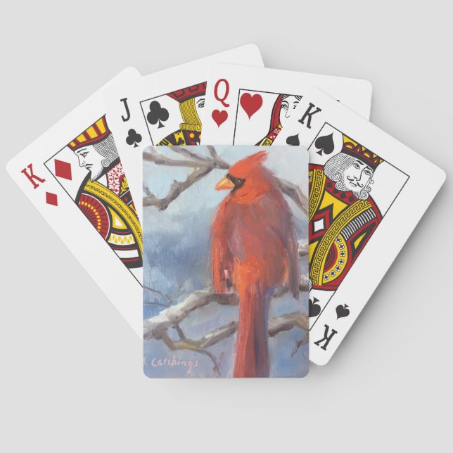 Cardinal playing cards (Back)