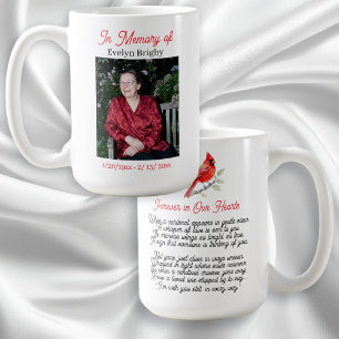 Cardinal Poem Memorial Keepsake  Coffee Mug