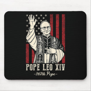 Cardinal Pope Robert Prevost - Pope Leo Xiv Americ Mouse Mat