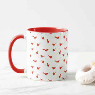 Cardinal Red Bird Coffee Mug