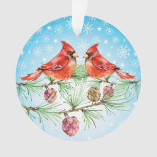 Cardinal - Red Bird Ornament