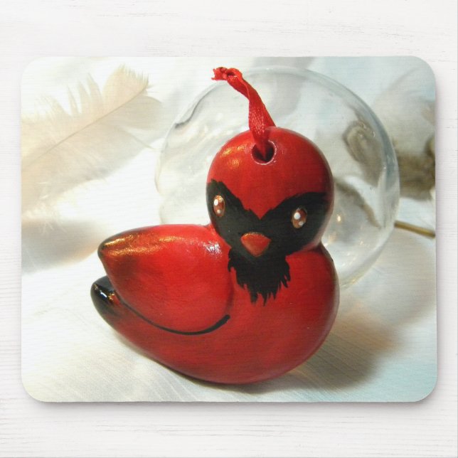 Cardinal Red I Mouse Mat (Front)