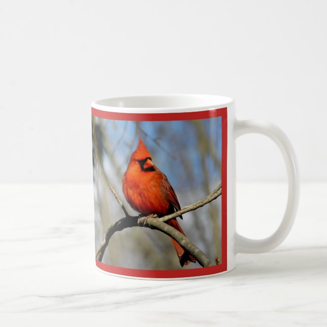 Cardinal Red Mug (Right)
