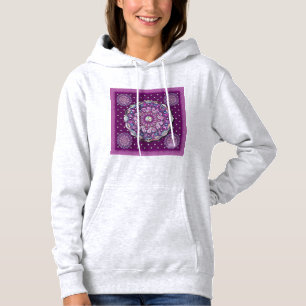 Cardinal Red Rosace Hoodie