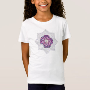 Cardinal red rosace & snowflake T-Shirt