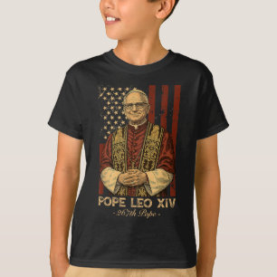 Cardinal Robert Francis Prevost Pope Leo Xiv Ameri T-Shirt