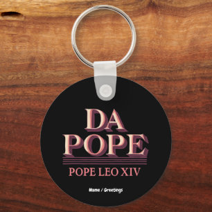 Cardinal Robert Prevost and the Rise of Pope Leo Key Ring