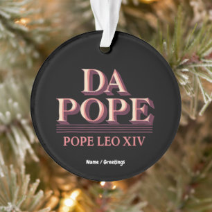Cardinal Robert Prevost and the Rise of Pope Leo Ornament