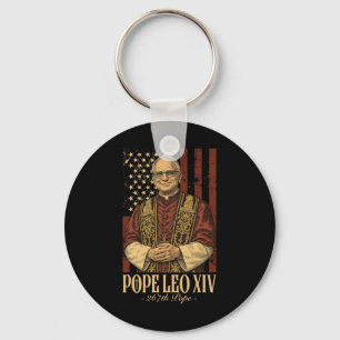 Cardinal Robert Prevost Pope Leo Xiv Key Ring