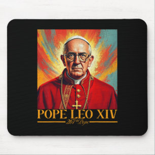 Cardinal Robert Prevost Shirt Pope Leo Xiv 1 Mouse Mat