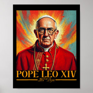 Cardinal Robert Prevost Shirt Pope Leo Xiv 1 Poster