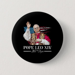 Cardinal Robert Prevost Shirt Pope Leo Xiv 6 Cm Round Badge