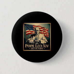 Cardinal Robert Prevost Shirt Pope Leo Xiv 9 6 Cm Round Badge