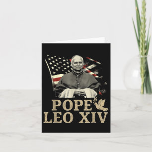 Cardinal Robert Prevost Shirt Pope Leo Xiv  Card
