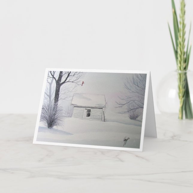 CARDINAL RULE HOLIDAY CARD (Front)