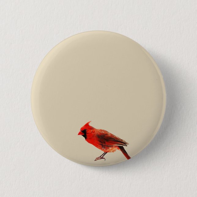 Cardinal(s) 6 Cm Round Badge (Front)