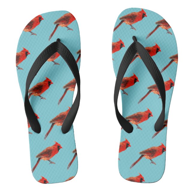Cardinal(s) Flip Flops (Footbed)