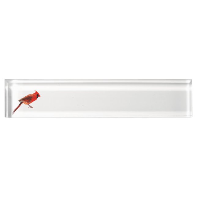 Cardinal(s) Nameplate (Front)