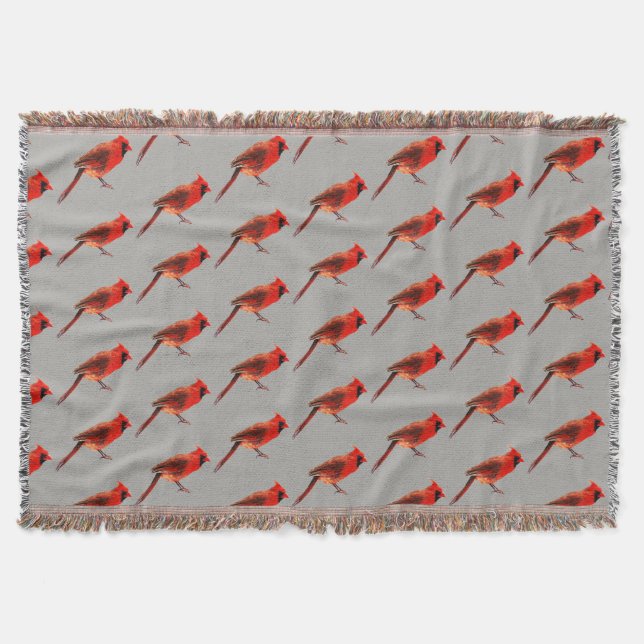Cardinal(s) Throw Blanket (Front)
