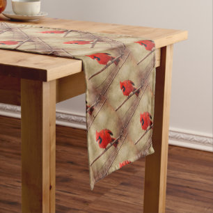 Cardinal Short Table Runner