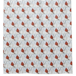 Cardinal Shower Curtain