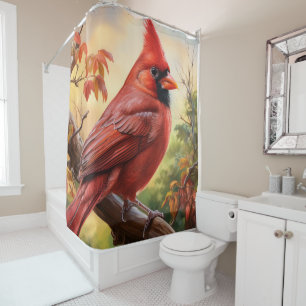 Cardinal Shower Curtain