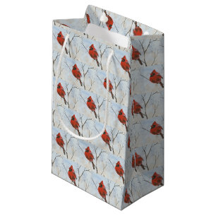 Cardinal Small Gift Bag